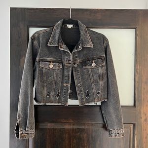 Women’s Black Denim Jacket